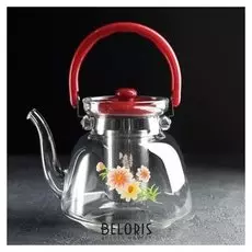 Чайник заварочный «Цветочная фантазия», 1,6 л