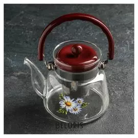Чайник заварочный «Цветочная фантазия», 600 мл