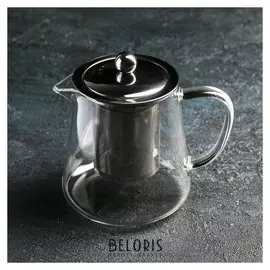 Чайник заварочный «Эгла», 500 мл, 13,5×10×12 см, металлическое сито