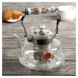 Чайник заварочный «Мари», 1,2 л, огнеупорный