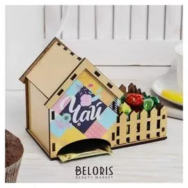 Чайный домик "Чай", 10,5х12 см