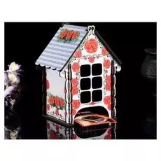 Чайный домик "Изба душевная", с розами