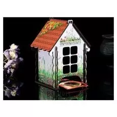 Чайный домик "Изба душевная", садовые цветы