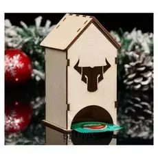 Чайный домик "Символ 2021. Бык сторож"