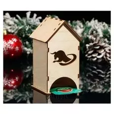 Чайный домик "Символ 2021. Бык в прыжке"