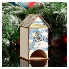 Чайный домик "Символ 2021. парящая коровка", 9.5×8.5×15.5 см