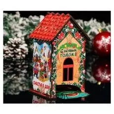 Чайный домик "Символ года 2021. бычок, №11", 9.8×17.4×9.8 см