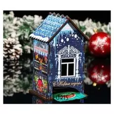 Чайный домик "Символ года 2021. бычок, №9", 9.8×17.4×9.8 см