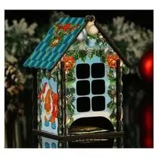 Чайный домик "Символ года 2021. Дед бычок", цветной