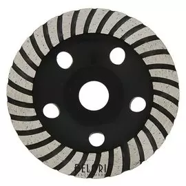 Чашка алмазная зачистная Tundra Pro, повышенный ресурс, Turbo, 125 мм