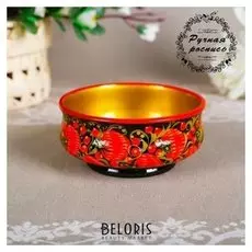 Чашка, D=10 см, хохлома