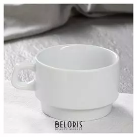 Чашка для кофе "Рест", 200 мл, белая, 1 сорт