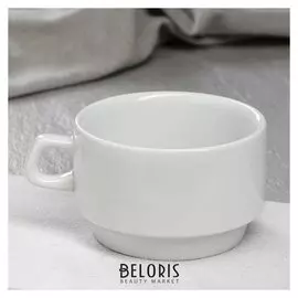 Чашка для кофе "Рест", 250 мл, белая, 1 сорт