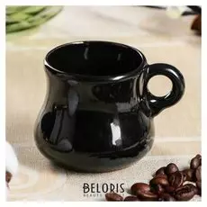 Чашка кофейная Black, 0.1 л