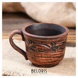 Чашка кофейная "Узорная", декор, 0.15 л