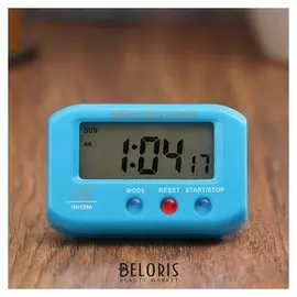 Часы-будильник электронные "Пейджер", прямоугольные, 6.5х4 см