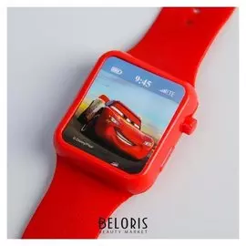 Часы музыкальные "Тачки", звук, свет, Disney