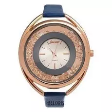 Часы наручные женские "Кравьери", циферблат D=3.8 см, синий