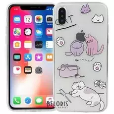 Чехол для iPhone X/XS Розовый