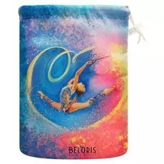 Чехол для скакалки 311-034, цвет розовый/голубой