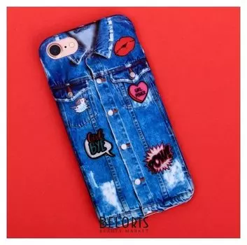 Чехол для телефона Iphone 7 «Молодёжно», Soft Touch 6.5 × 14 см