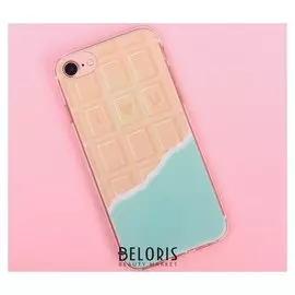 Чехол для телефона Iphone 7 с рельефным нанесением I Love You, 6.5 × 14 см