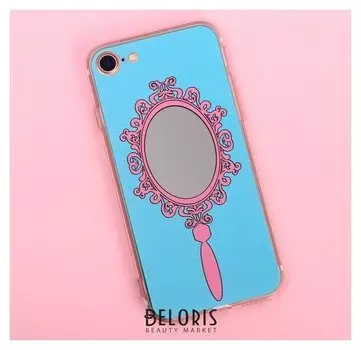 Чехол для телефона Iphone 7 с зеркальным эффектом «Излучай красоту», 6.5 × 14 см