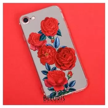Чехол для телефона Iphone 7 с зеркальным эффектом «Розы», 6.5 × 14 см