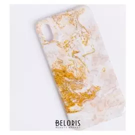 Чехол для телефона Iphone XS MAX «Мрамор», 16 × 8 см