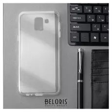 Чехол Innovation, для Samsung J6 2018, силиконовый, прозрачный