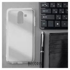 Чехол Innovation, для Samsung J8 2018, силиконовый, прозрачный