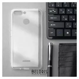 Чехол Innovation, для Xiaomi Redmi 6, силиконовый, прозрачный