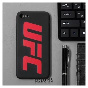 Чехол клип-кейс Red Line UFC для Iphone 7/8, черный
