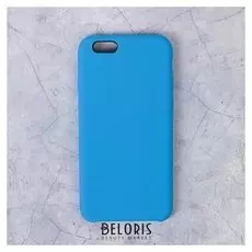 Чехол Luazon силиконовый Iphone 6, синий