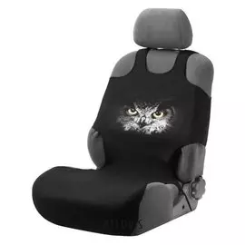 Чехол-майка комфорт-люкс, "Сова", на переднее сиденье, хлопок+поролон