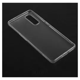 Чехол Qumann, для Oppo Find X2, силиконовый, прозрачный