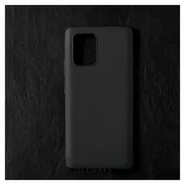 Чехол Qumann, для Samsung (G770f) Galaxy S10 Lite, силиконовый, матовый, черный