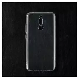 Чехол Qumann, для Xiaomi Redmi 8, силиконовый, прозрачный