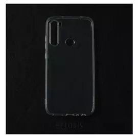 Чехол Qumann, для Xiaomi Redmi Note 8, силиконовый, прозрачный