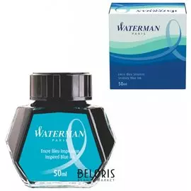 Чернила Waterman, синие