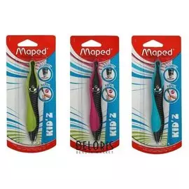 Циркуль пластиковый с грифелем Maped Kid'z, с безопасной иглой 191510