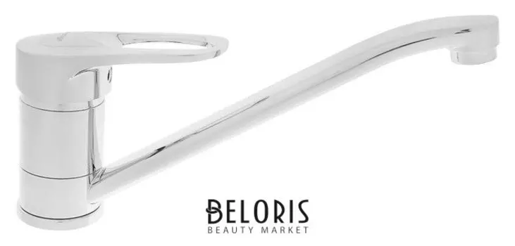 Cмеситель для кухни Accoona A5142, однорычажный, силумин, хром