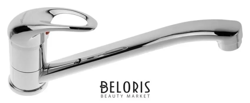 Cмеситель для кухни Accoona A5152b, однорычажный, силумин, хром