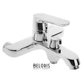 Cмеситель для ванны Accoona A6366, однорычажный, с боковым шаровым дивертором, силумин, хром