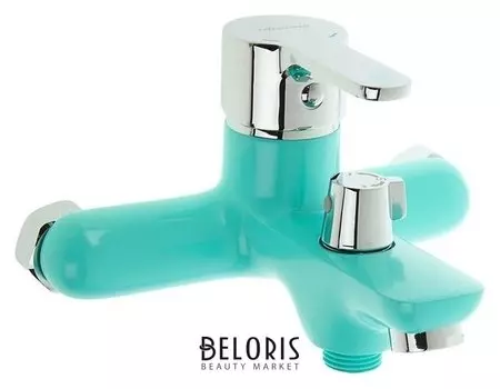 Cмеситель для ванны Accoona A6367m, однорычажный, с боковым дивертором, силумин