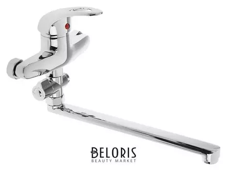 Cмеситель для ванны Accoona A7040, однорычажный, силумин, хром