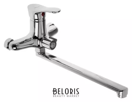 Cмеситель для ванны Accoona A7151, однорычажный, латунь, хром