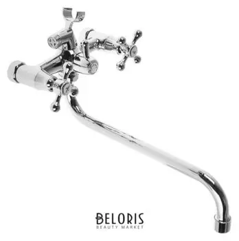 Cмеситель для ванны Accoona A7576, двухвентильный, латунь, хром