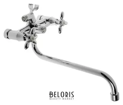 Cмеситель для ванны Accoona A7578, двухвентильный, латунь, хром