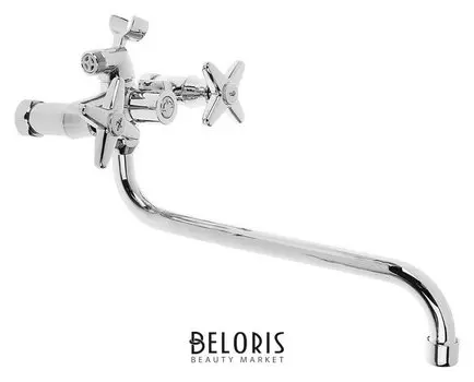 Cмеситель для ванны Accoona A87181, двухвентильный, хром